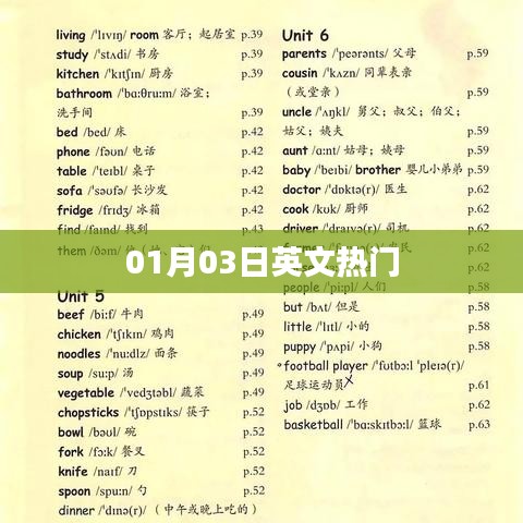英文热门资讯速递，01月03日动态概览