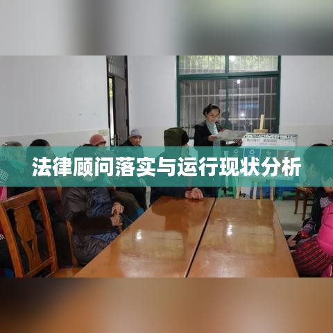法律顾问落实与运行现状分析