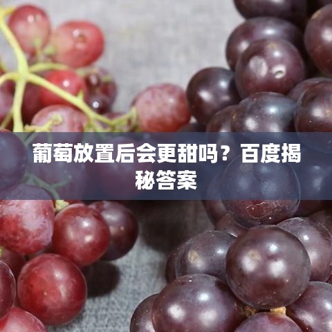 葡萄放置后会更甜吗？百度揭秘答案