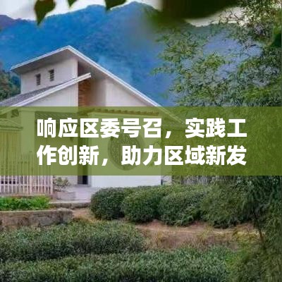 响应区委号召，实践工作创新，助力区域新发展