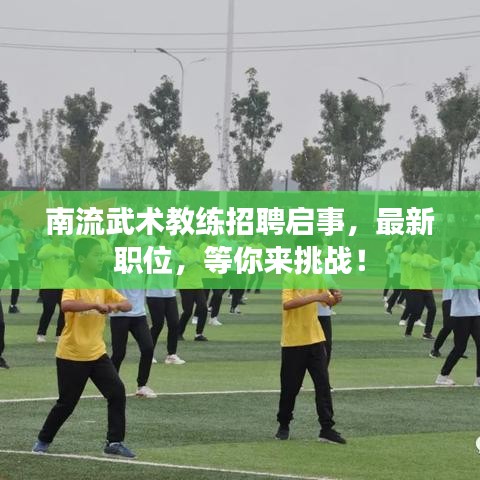 南流武术教练招聘启事，最新职位，等你来挑战！
