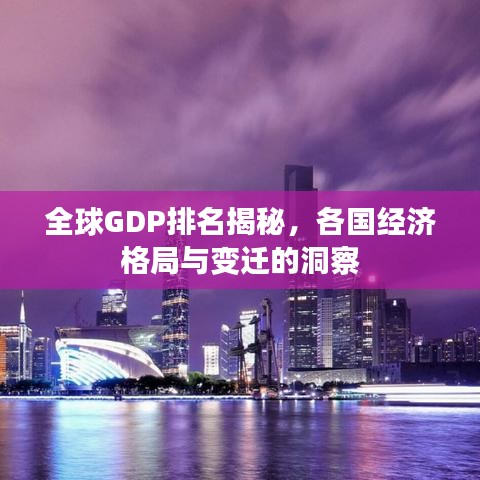全球GDP排名揭秘，各国经济格局与变迁的洞察