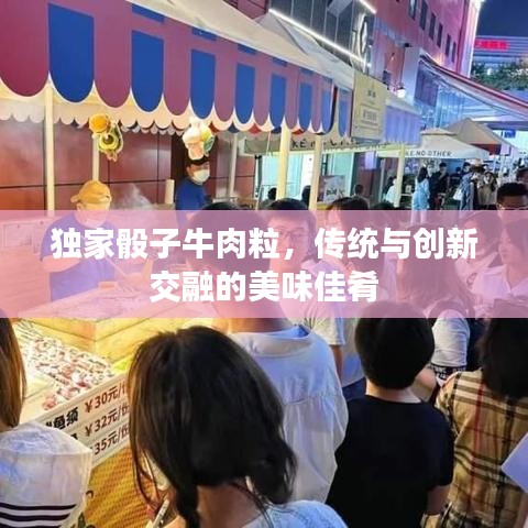 独家骰子牛肉粒，传统与创新交融的美味佳肴