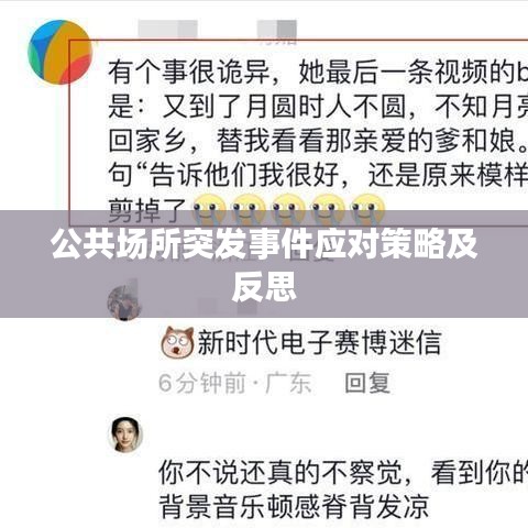 公共场所突发事件应对策略及反思