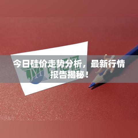 今日硅价走势分析，最新行情报告揭秘！