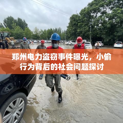 郑州电力盗窃事件曝光，小偷行为背后的社会问题探讨
