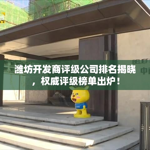 潍坊开发商评级公司排名揭晓，权威评级榜单出炉！