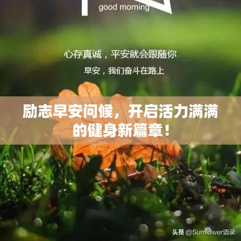 励志早安问候，开启活力满满的健身新篇章！