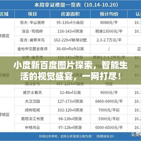 小度新百度图片探索，智能生活的视觉盛宴，一网打尽！