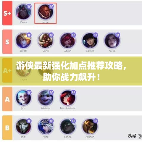 游侠最新强化加点推荐攻略，助你战力飙升！