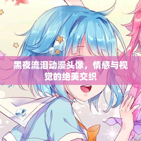 黑夜流泪动漫头像，情感与视觉的绝美交织